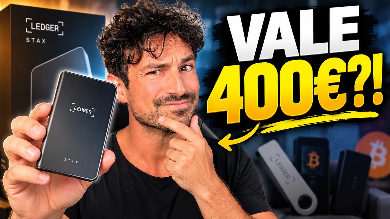 LEDGER STAX: IL TOP DI GAMMA DEGLI HARDWARE WALLET | NE VALE LA PENA?
