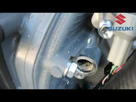 Suzuki DF140 - how to replace the anodes