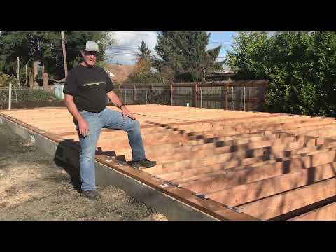 Framing a Crawl Space Underfloor | Paul Rea