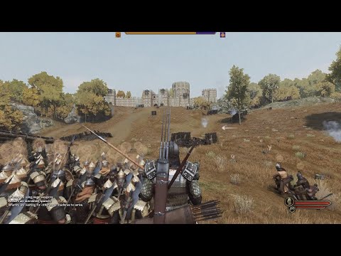 Morenia castle siege battle in Mount & Blade II: Bannerlord