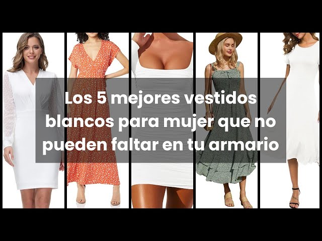 Vídeo relacionado con QKEPCY Vestido Elegante Mujer Vestido Sin Mangas Vestido Corta Casual Gasa Top Cuello Redondo Blusa Informal Casual Dress para Mujer (Negro L)