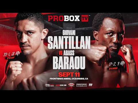 SANTILLAN vs BARAOU | desde Oceanside, California | Future Stars ES