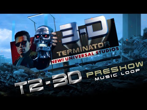 T2/3D Battle Across Time Preshow Music Loop| Universal Studios Florida 1996