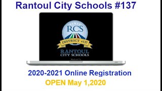 Rantoul City Schools Returning Student Registration Tutorial