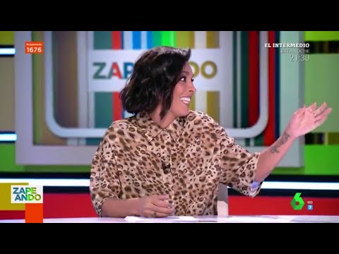 El enfado de Lorena Castell tras un inesperado comentario de Dani Mateo - Zapeando