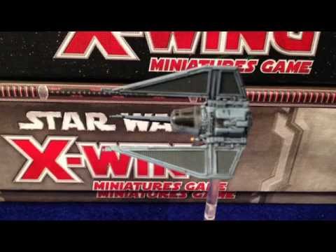 The Cardboard Dungeon: X-Wing Ship Review - TIE Phantom