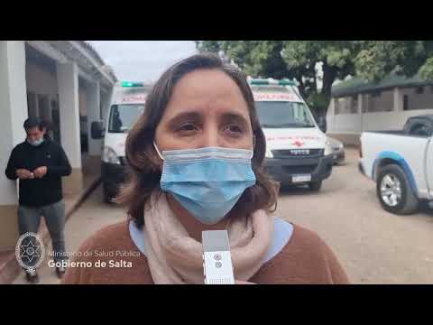 El ministro Esteban supervisó el avance de obra en el hospital de Tartagal