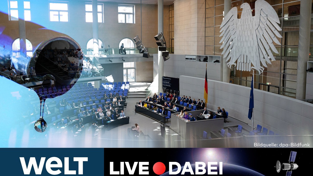 BUNDESTAG: Zoff um Spritpreise – Debatte zur Energiesteuersenkung und Kraftstoffpreisen LIVESTREAM