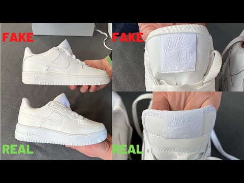 Fake vs Real Nike Air Force 1 / How To Spot Fake Nike Air Force 1 Sneakers