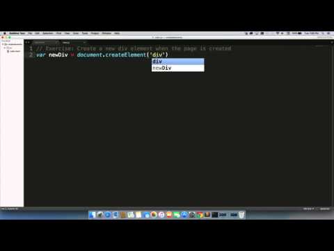 How To Create New Html Elements Using Javascript