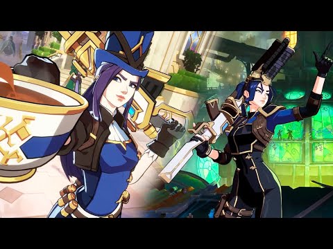 TRAILER - Caitlyn 2XKO Gameplay + NEW Skin - League of Legends Fighting Game