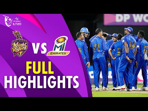 Full Highlights | ADKR vs MI Emirates | Qualifier 2 | DP World ILT20 | M3Y1J
