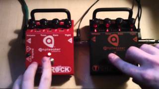 Video thumbnail for Amptweaker TightRock vs TightMetal Distortion Guitar Demo HD by MrExcane