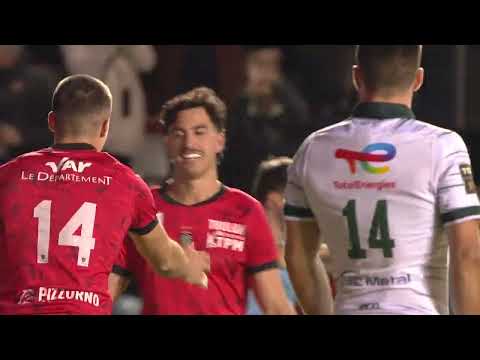 TOP 14 - Essai de Gael DREAN 2 (RCT) - RC Toulon - Section Paloise