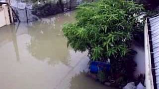 preview picture of video 'Ondoy flood at Greenwoods Pasig'