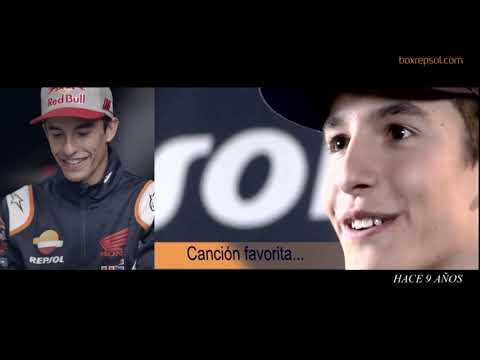 Marc Márquez repite la misma entrevista que realizó hace 10 años