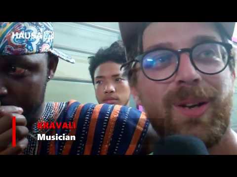 Ponobiom and Kravali after performing at the Batakari Night