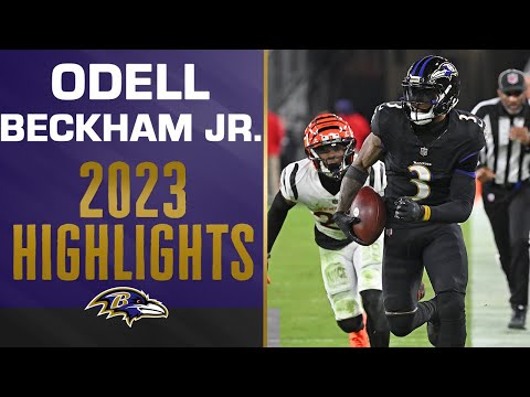 Top Odell Beckham Jr. Plays From The 2023 Season | Baltimore Ravens