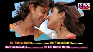 Download lagu Koi Tumsa Nahin - KARAOKE - Krrish 2006 - Hrithik Roshan & Priyanka Chopra mp3 Download lagu Koi Tumsa Nahin - KARAOKE - Krrish 2006 - Hrithik Roshan & Priyanka Chopra mp3