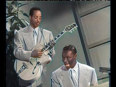 Nat King Cole - Snader telescriptons 1950-1951 (deoldify color)