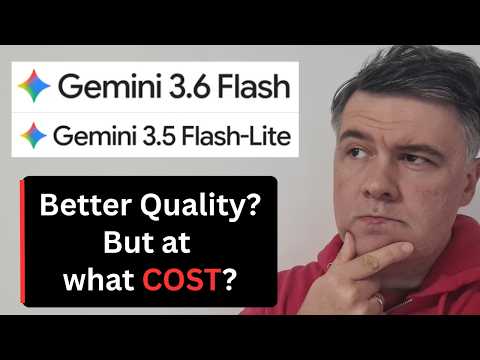 من Gemini 3.6 Flash جدید و Gemini 3.5 Flash-Lite را در کدنویسی تست کردم