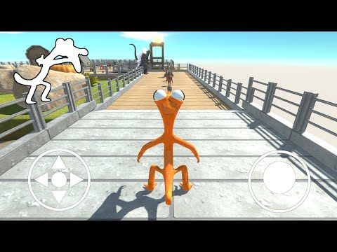 What If I Become Everyone? Rainbow Friend Orange Roblox - Animal Revolt Battle Simulator