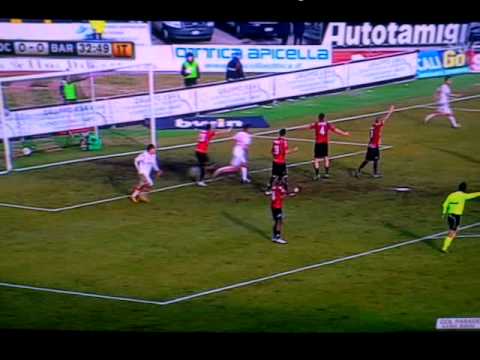 Nocerina-Bari 1-1 Sintesi