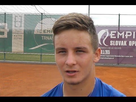 EMPIRE Futures Trnava 2015: 1R, Q, Vladimir Kurek - Carlos Henrique Hooper (BRA) 6-0, 6-4