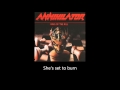 Annihilator - Speed (Lyrics)