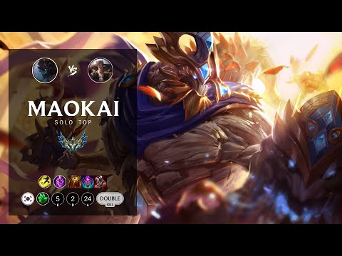 Maokai Top vs Sett - KR Challenger Patch 12.20