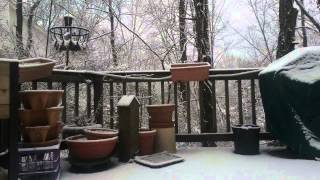preview picture of video 'Chattanooga Snow Time Lapse'