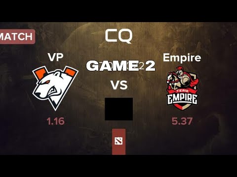Virtus Pro vs Empire Game 2| BO 3|Group Stage DPC EEU Eastern Europe Winter Division 1