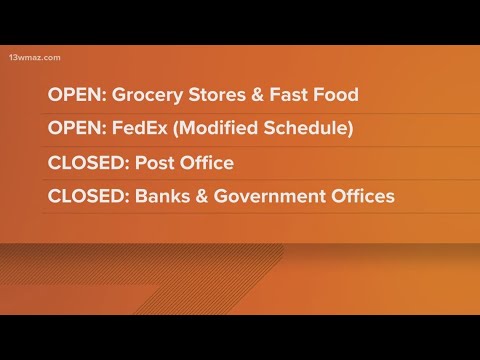 A look at what's closed and open on Presidents' Day