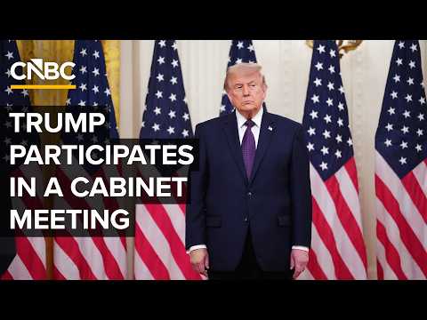 President Trump participates in a Cabinet meeting at the White House — 5/27/2026