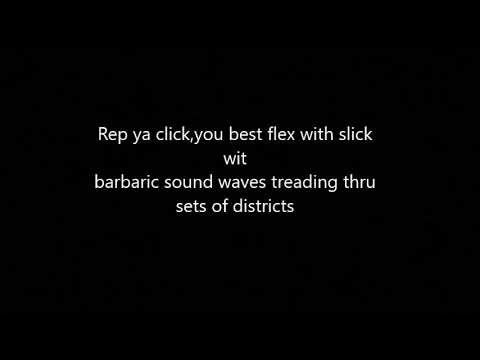 Ebonic Raven - Barbaric SoundWaves (Prod.Kezi Beatmaker)