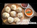 Juicy Chicken Momos with Chutney I Chicken Momos Recipe I चिकन मोमोज | How to make chicken momos