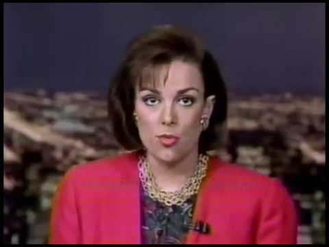 1991 WGN Chicago Channel 9 news clip - September 8, '91 -Roseanne Tellez & Robert Jordan