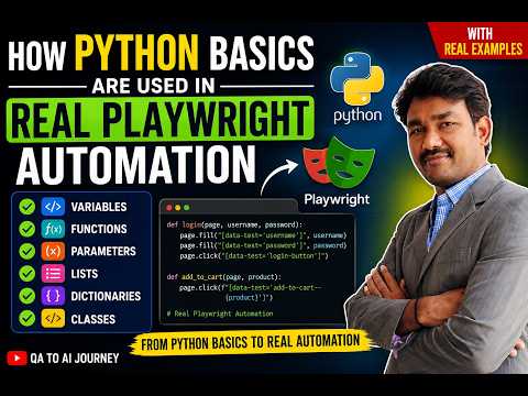 8 Build Your First Page Object Model In Playwright Python Tutorialplaywrightpython