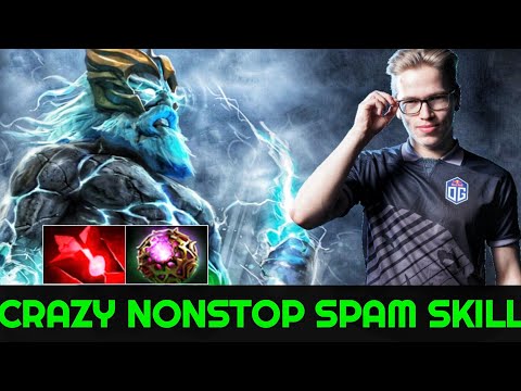 Topson [Zeus] Super Mid Crazy Nonstop Spam Skill 15 Kills 7.23 Dota 2