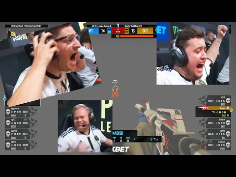 Vitality can't believe in this clutch by Magisk | Vitality vs Outsiders