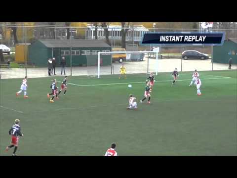 AZ - Brabant United onder 12  (oefen 2014)