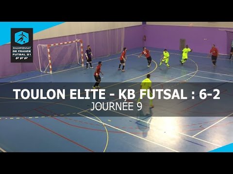 J9 : Toulon Elite - KB Futsal (6-2), le résumé