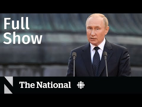 CBC News: The National | Russian troops, Sask. stabbings, Heart disease in women