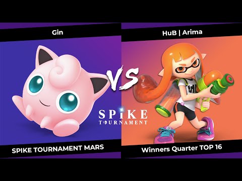 SpikeT Mars Winners Quarter Top 16 - Gin (Wolf) VS HuB | Arima (Inkling)
