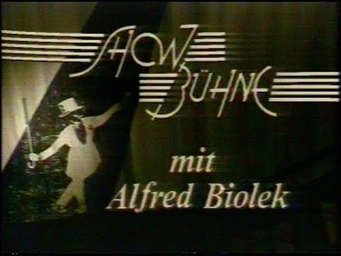 "Show Buhne" mit Alfred Biolek   1985 ARD West German Bayerischen Rundfunks