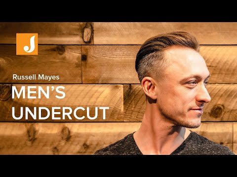 Classic Men's Undercut Hair Education Tutorial
