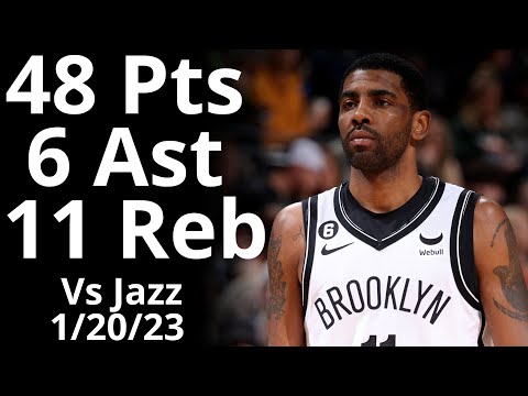 Kyrie Irving 48 Pts 11 Reb 6 Ast vs Jazz Highlights