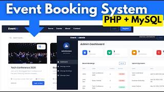 Create a Full Event Booking Website using FREE AI | OpenCode CLI + PHP MySQL