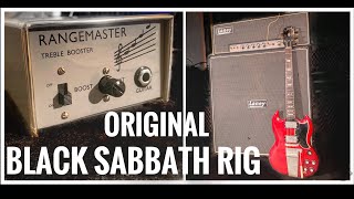 Tony Iommi&#39;s classic Black Sabbath sound chain RECREATED!