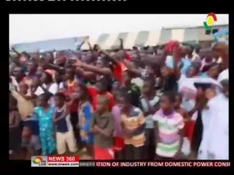 Prez Mahama promises more development in the Western region -18/8/2016
